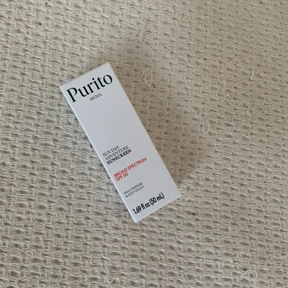 New Purito Seoul Sun Day Adventure Sunscreen Face SPF 50 (1) - Picture 1 of 3